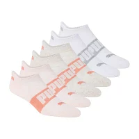 PUMA Ultimate Training Heel Tab 6 Pair Low Cut Socks Womens