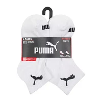 PUMA Sportstyle Training 6 Pair Quarter Ankle Socks Womens