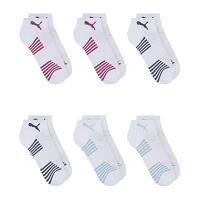 PUMA Ultimate Training 6 Pair Quarter Ankle Socks Womens