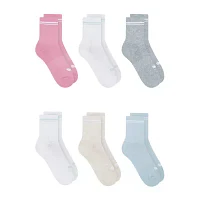 PUMA Sportstyle Training Low 6 Pair Crew Socks Womens