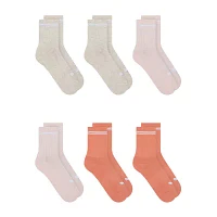 PUMA Sportstyle Training Low 6 Pair Crew Socks Womens