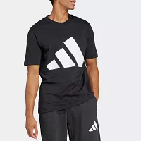 adidas Mens Crew Neck Short Sleeve T-Shirt