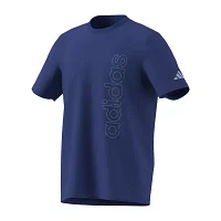 adidas Mens Crew Neck Short Sleeve T-Shirt