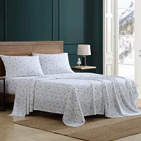 Beatrice Home Fashions Holiday Flannel Sheet Set