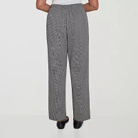 Alfred Dunner Runway Ready Womens Straight Pull-On Pants