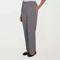 Alfred Dunner Runway Ready Womens Straight Pull-On Pants