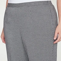 Alfred Dunner Runway Ready Womens Straight Pull-On Pants