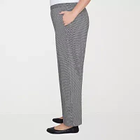 Alfred Dunner Runway Ready Womens Straight Pull-On Pants