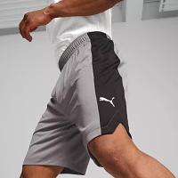 PUMA 10 Inch Mens Moisture Wicking Basketball Short