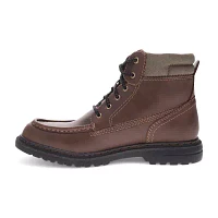 Dockers Mens Rockford Flat Heel Lace Up Boots