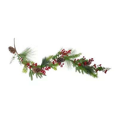 Northlight Berry Pine And Eucalyptus Unlit Indoor Christmas Garland