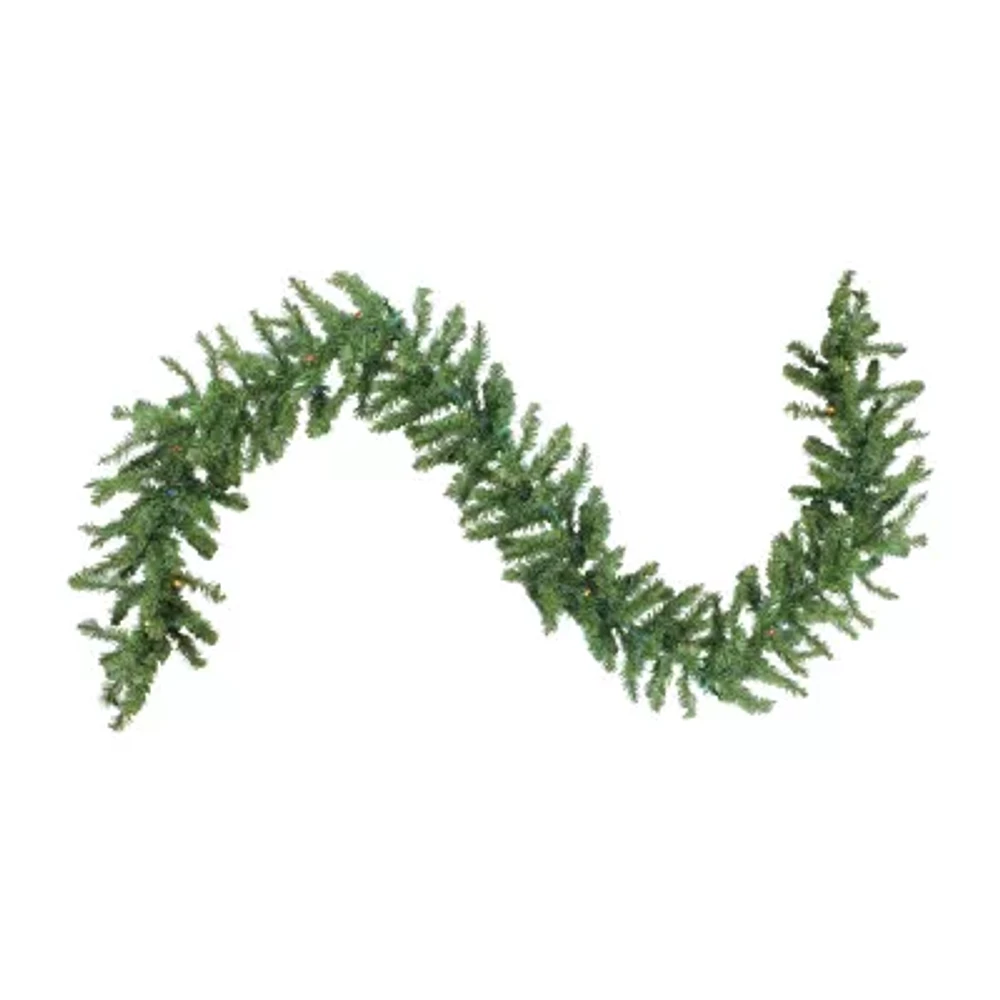 Northlight Pre-Lit Canadian Pine With Mutli Lights Christmas Indoor Garland