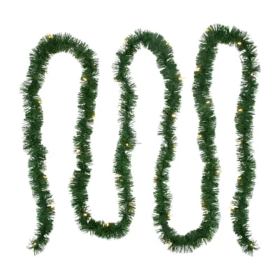 Northlight Pine With Warm White Lights Pre-Lit Christmas Indoor Garland