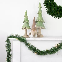 Northlight Pine With Warm White Lights Pre-Lit Indoor Christmas Garland