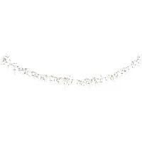 Northlight Metallic Rose Gold Beaded Unlit Indoor Christmas Garland