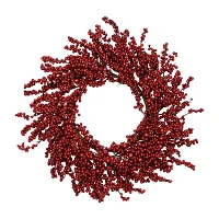 Northlight Berries Artificial Unlit Indoor Christmas Wreath