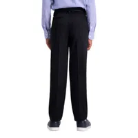 Haggar Little & Big Boys Slim Tapered Flat Front Pant