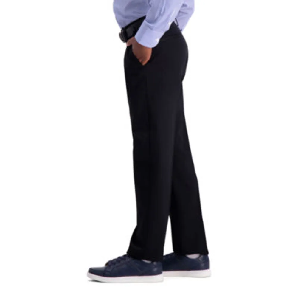 Haggar Little & Big Boys Slim Tapered Flat Front Pant