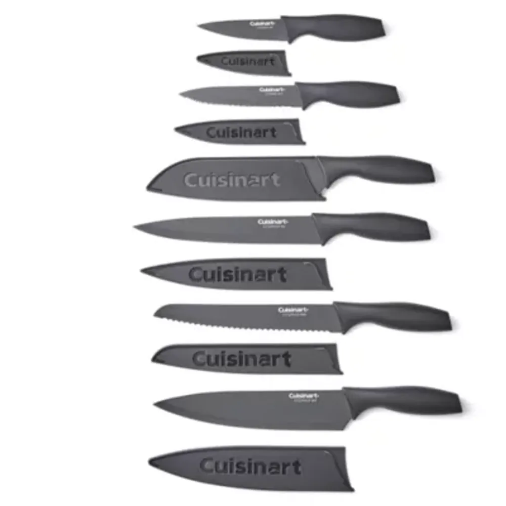 Cuisinart Matte Black 12-Pc. Knife Set