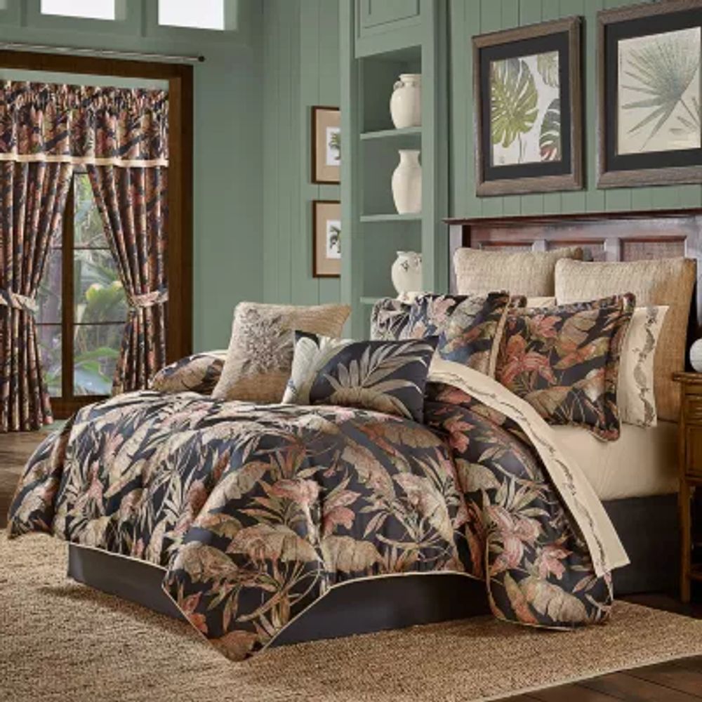 Queen Street Martina 4-pc. Tropical Comforter Set