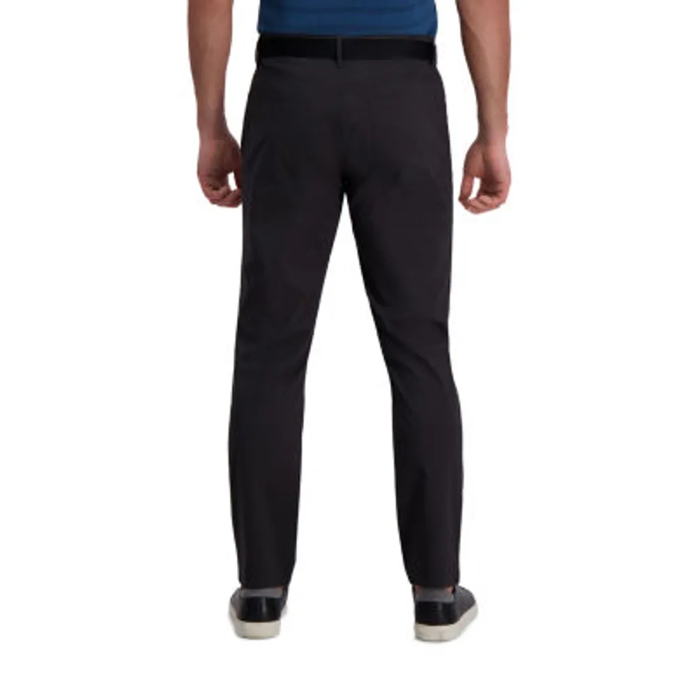 Haggar® Mens The Active Series City Flex 5 Pocket Slim Fit Flat Front Pant