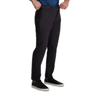 Haggar® Mens The Active Series City Flex 5 Pocket Slim Fit Flat Front Pant