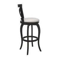 Hillsdale House Ellendale Upholstered Swivel Bar Stool
