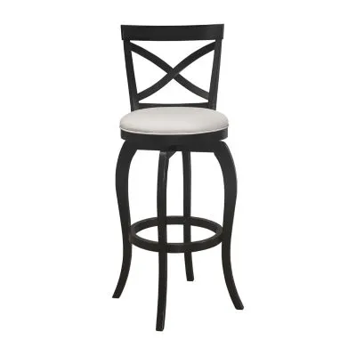Hillsdale House Ellendale Upholstered Swivel Bar Stool