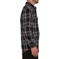 Smiths Workwear Mens Regular Fit Long Sleeve Flannel Shirt