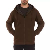 Smiths Workwear Sherpa Lined Thermal Mens Hooded Midweight Jacket