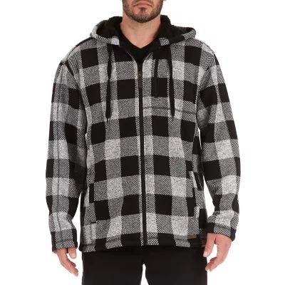 Smiths Workwear Sweater Fleece Mens Hooded Midweight Jacket