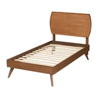 Aimi Wooden Platform Bed