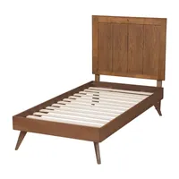 Amira Wooden Platform Bed