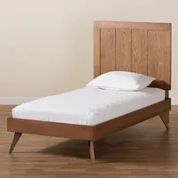 Amira Wooden Platform Bed