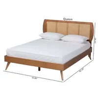 Asami Wooden Platform Bed