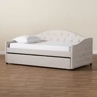 Becker Upholstered Daybed with Trundle