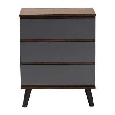 Roldan Bedroom Collection 3-Drawer Chest