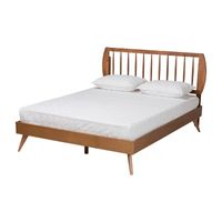 Emiko Wooden Platform Bed