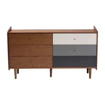 Halden Bedroom Collection 6-Drawer Dresser
