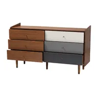 Halden Bedroom Collection 6-Drawer Dresser