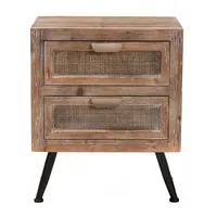 Calida Bedroom Collection Mid Century Nightstand