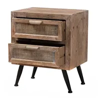 Calida Bedroom Collection Mid Century Nightstand