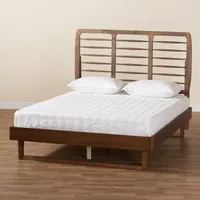 Lucie Wooden Platform Bed