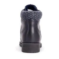 Muk Luks Womens Hiker Denali Stacked Heel Winter Boots