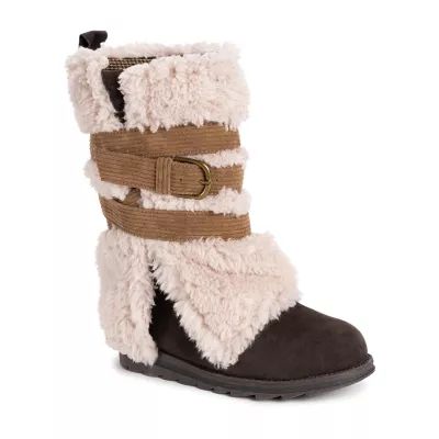 Muk Luks Womens Sigrid Nikki Too Flat Heel Winter Boots