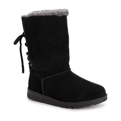 Muk Luks Womens Ziggy Rodeo Flat Heel Winter Boots