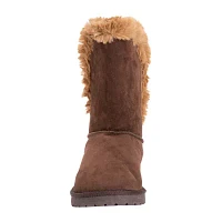Muk Luks Womens Carey Flat Heel Booties