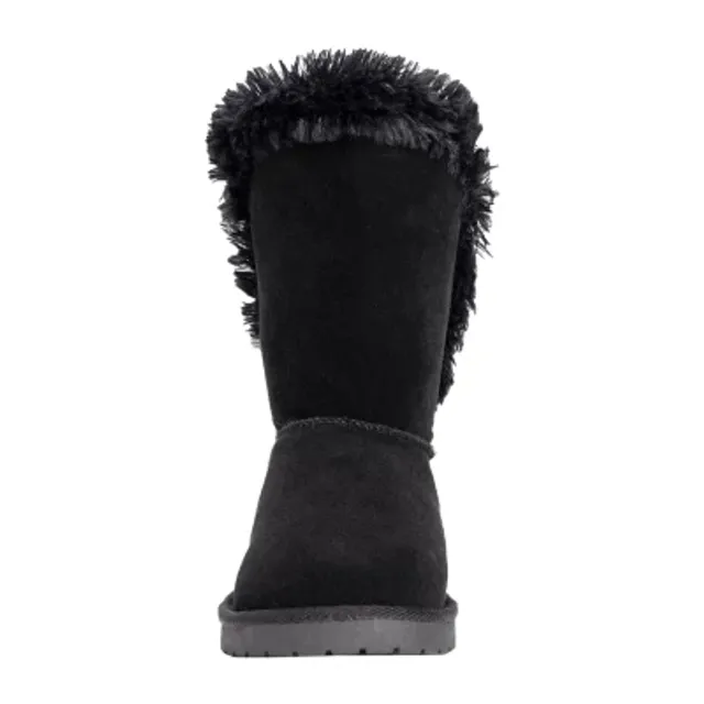 Muk Luks Womens Carey Flat Heel Winter Boots