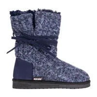 Muk Luks Womens Clementine Flat Heel Winter Boots