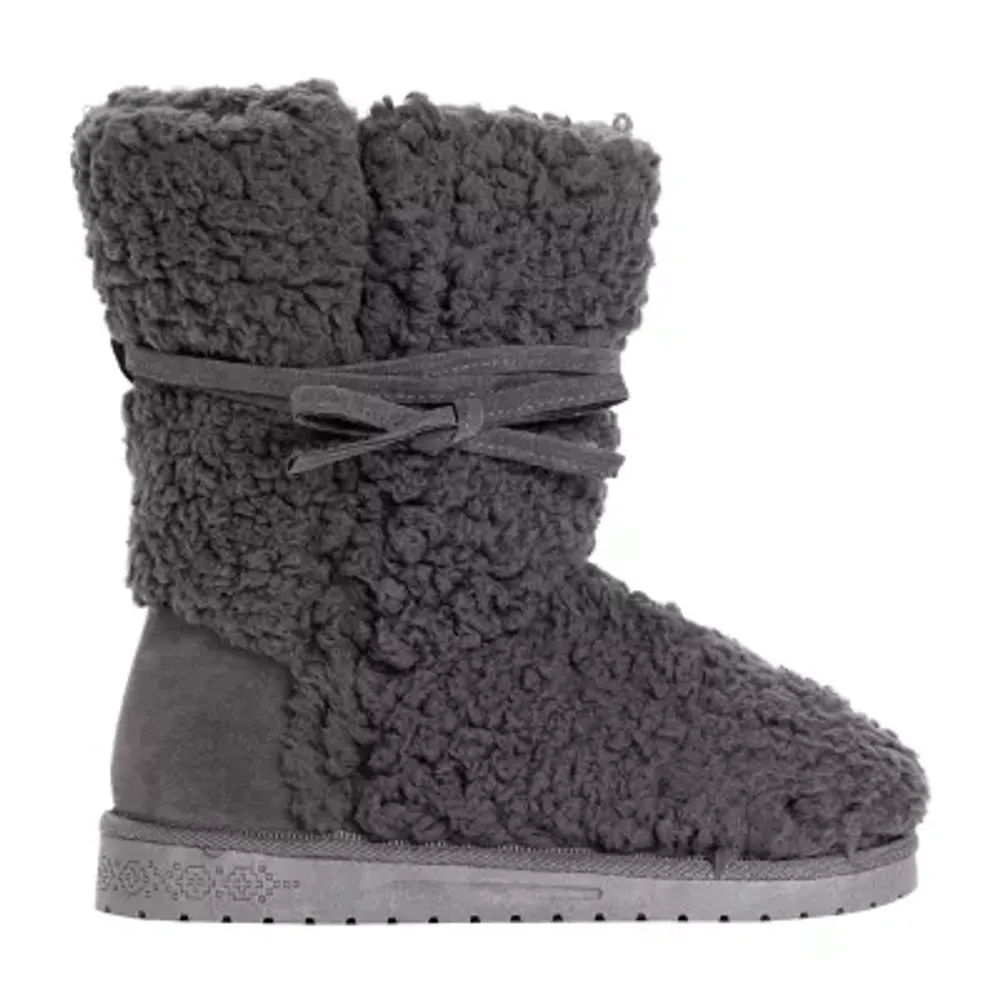 Muk Luks Womens Clementine Flat Heel Winter Boots